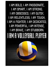I'm A Volleyball Player 11x17 Poster front