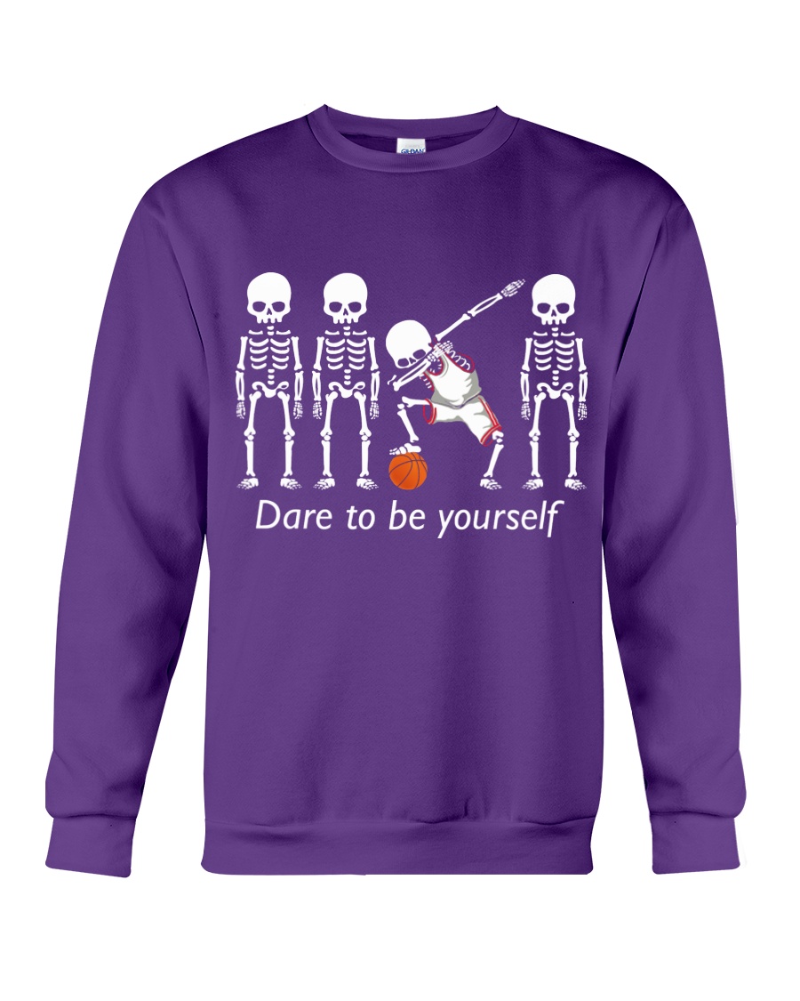 Basketball Dab Dare You Crewneck Sweatshirt