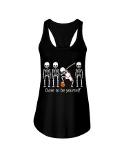 Basketball Dab Dare You Ladies Flowy Tank thumbnail