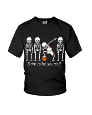 Basketball Dab Dare You Youth T-Shirt thumbnail