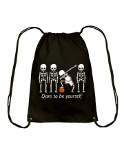 Basketball Dab Dare You Drawstring Bag thumbnail