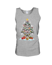 Motorcycle Christmas Unisex Tank front