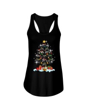 Motorcycle Christmas Ladies Flowy Tank thumbnail