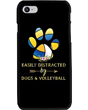 Easily Distracted By Dogs And Volleyball Phone Case thumbnail