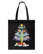 Surfing Christmas Tree Tote Bag thumbnail