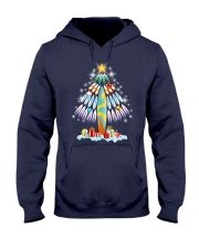 Surfing Christmas Tree Hooded Sweatshirt thumbnail