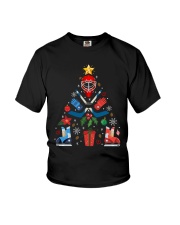 HOCKEY CHRISTMAS TREE Youth T-Shirt tile