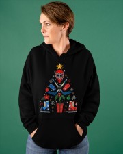 HOCKEY CHRISTMAS TREE Hooded Sweatshirt apparel-hooded-sweatshirt-lifestyle-front-72