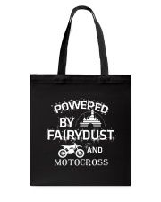 Powered By Motocross Tote Bag thumbnail
