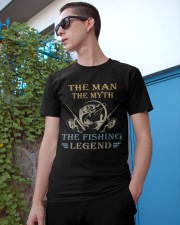 Fishing The Man The Myth The Fishing Legend Classic T-Shirt apparel-classic-tshirt-lifestyle-17