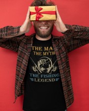 Fishing The Man The Myth The Fishing Legend Classic T-Shirt apparel-classic-tshirt-lifestyle-front-80