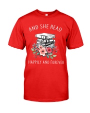 Read Books and Happy Classic T-Shirt front