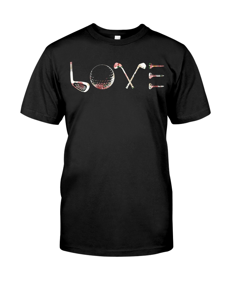 Golf Flower Classic T-Shirt