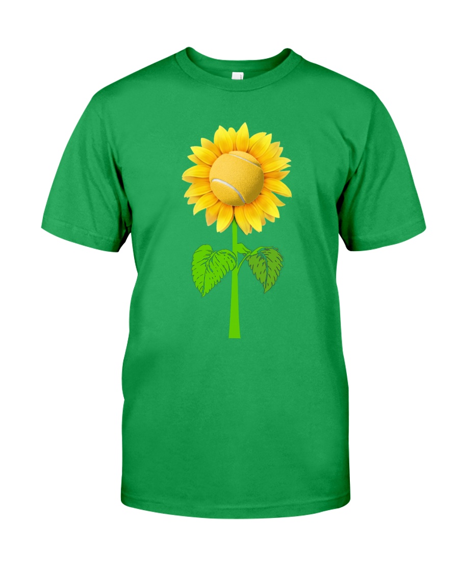 Tennis Beauty Sunflower Classic T-Shirt