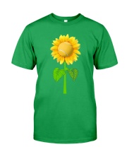 Tennis Beauty Sunflower Classic T-Shirt front