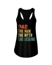 Dad The Man The Myth The Legend Ladies Flowy Tank tile