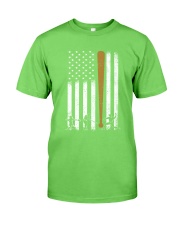 Baseball Flag America Classic T-Shirt front