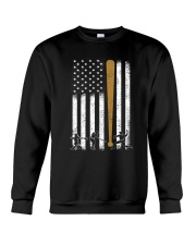 Baseball Flag America Crewneck Sweatshirt thumbnail