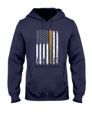 Baseball Flag America Hooded Sweatshirt thumbnail