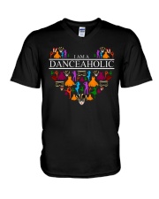 I Am A Danceaholic V-Neck T-Shirt thumbnail