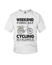Cycle Weekend Forecast Youth T-Shirt thumbnail