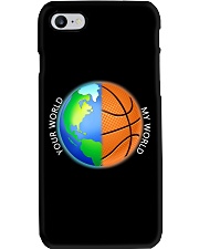 Basketball Your World My World Phone Case thumbnail