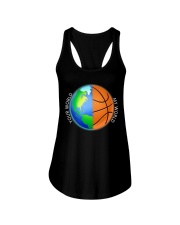 Basketball Your World My World Ladies Flowy Tank thumbnail
