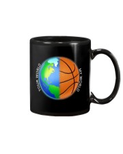 Basketball Your World My World Mug thumbnail