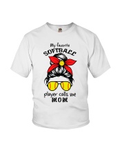 My Favorite Softball Player Calls Me Mom NT354 Youth T-Shirt tile