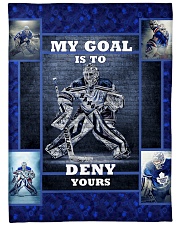 Hockey Biggest Fan Large Fleece Blanket - 60" x 80" thumbnail