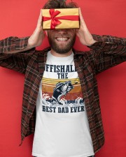 Fishing Best Dad Ever Classic T-Shirt apparel-classic-tshirt-lifestyle-front-80