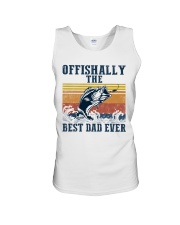 Fishing Best Dad Ever Unisex Tank tile