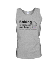 Baking - Make Me Happy Unisex Tank tile