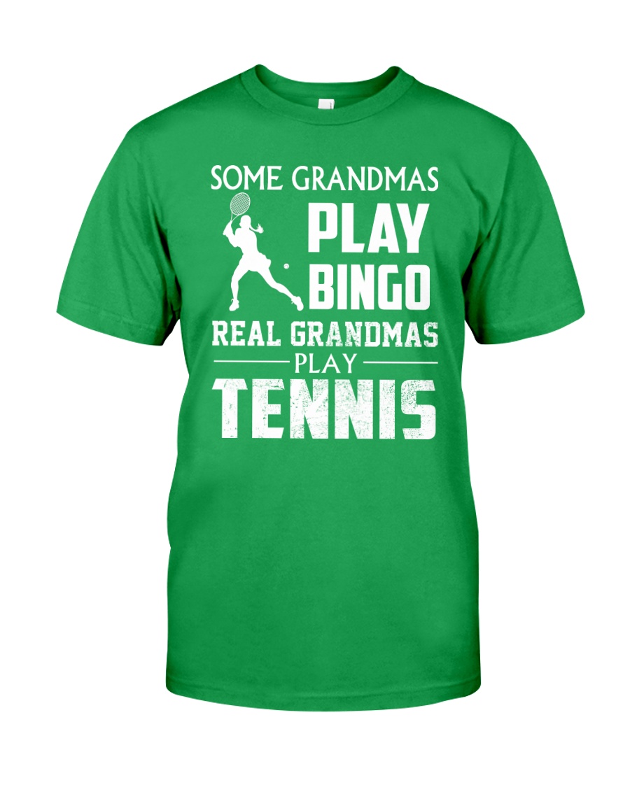 Real Grandmas Play Tennis Classic T-Shirt