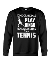 Real Grandmas Play Tennis Crewneck Sweatshirt thumbnail