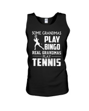 Real Grandmas Play Tennis Unisex Tank thumbnail