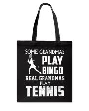 Real Grandmas Play Tennis Tote Bag thumbnail
