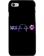 Skiing Dog Heartbeat Phone Case thumbnail