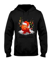 BASKETBALL CHRISTMAS HAT Hooded Sweatshirt front
