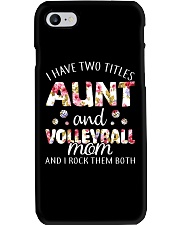 I Have Two Tittles Volleyball Phone Case thumbnail