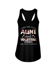 I Have Two Tittles Volleyball Ladies Flowy Tank thumbnail