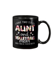 I Have Two Tittles Volleyball Mug thumbnail