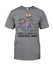 Inside The Mind Of A Volleyball Mom Classic T-Shirt thumbnail