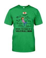 Inside The Mind Of A Volleyball Mom Classic T-Shirt front