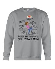 Inside The Mind Of A Volleyball Mom Crewneck Sweatshirt thumbnail