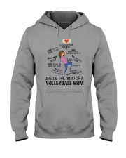 Inside The Mind Of A Volleyball Mom Hooded Sweatshirt thumbnail