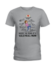 Inside The Mind Of A Volleyball Mom Ladies T-Shirt thumbnail