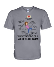 Inside The Mind Of A Volleyball Mom V-Neck T-Shirt thumbnail