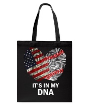 Baseball It's In My DNA Tote Bag thumbnail