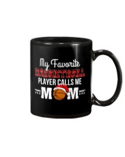 MY FAVORITE BASKETBALL PLAYER CALLS ME MOM Mug tile